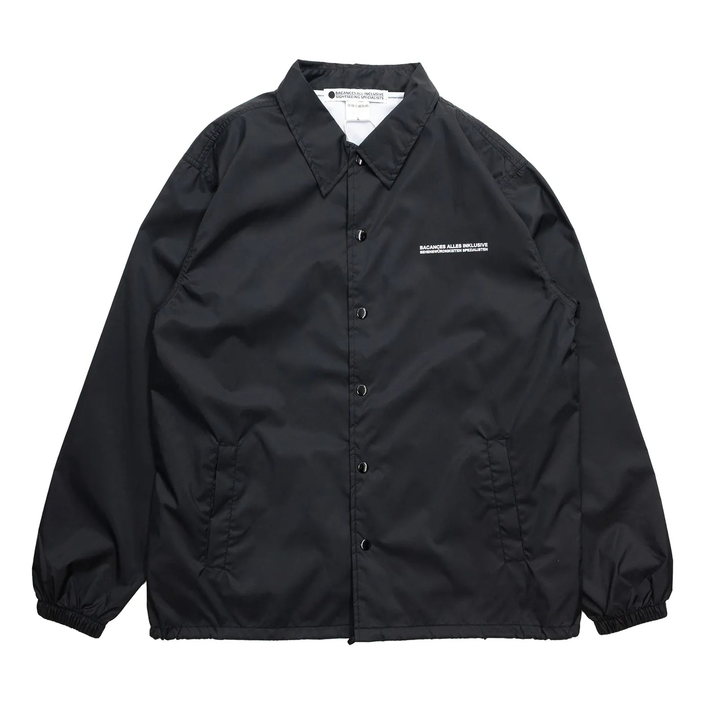 BACANCES ALL INCLUSIVE / GERMANY BC COACH JACKET - BLACK
