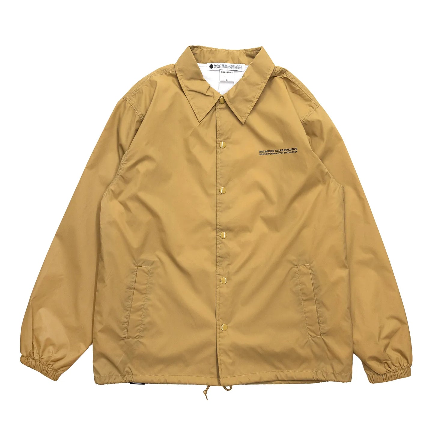 BACANCES ALL INCLUSIVE / GERMANY BC COACH JACKET - COYOTE