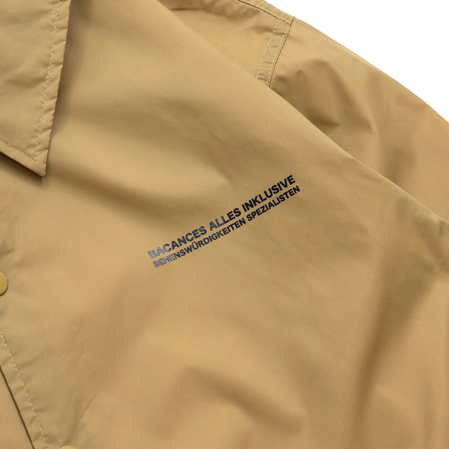 BACANCES ALL INCLUSIVE / GERMANY BC COACH JACKET - COYOTE