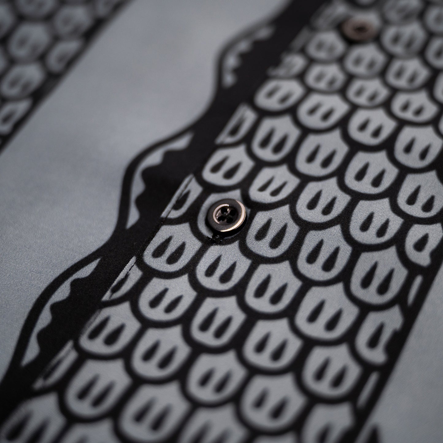 BACANCES / BC SKEM HAWAIAN S/S SHIRTS（SAKE）- BLACK