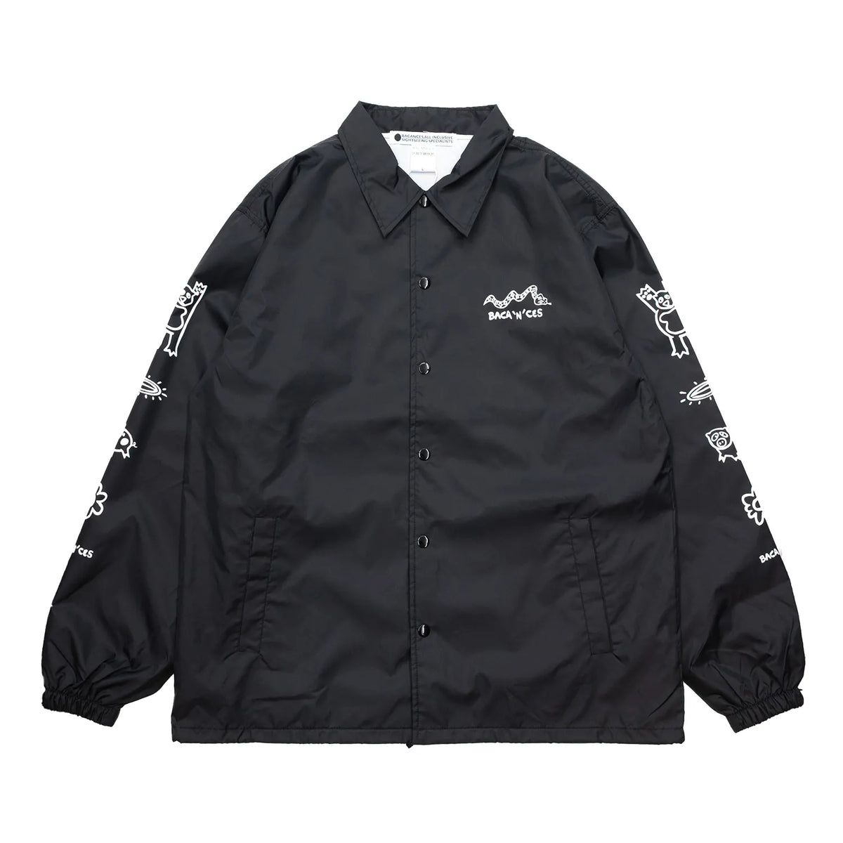 BACANCES / BC COACH JKT （NOW"N"LATER）- BLACK