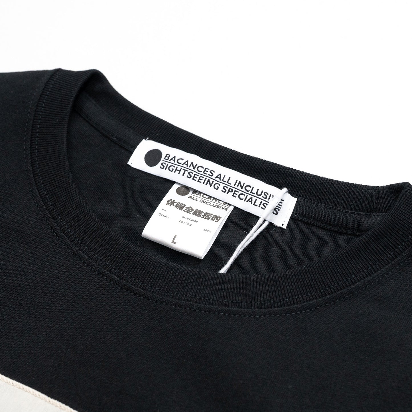 BACANCES / BC SKEM BANDANA S/S T-SHIRTS（YATAGARASU） - BLACK