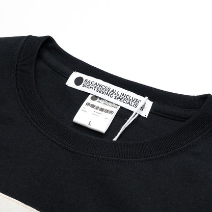 BACANCES / BC SKEM BANDANA S/S T-SHIRTS（YATAGARASU） - BLACK