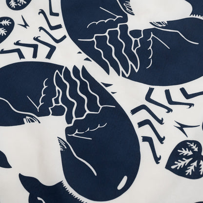 BACANCES / BC SKEM BANDANA S/S T-SHIRTS（YATAGARASU） - WHITE