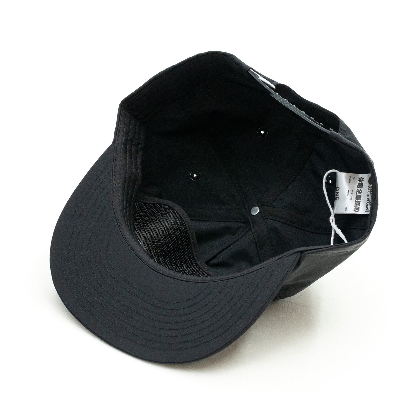 BACANCES / BC SKEM NYLON CAP（SAKE）- BLACK