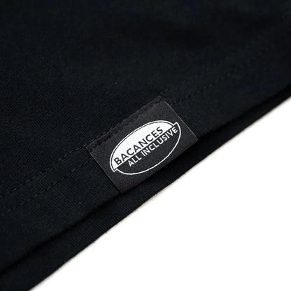 BACANCES ALL INCLUSIVE / TENNIS CREW BC L/S TEE - BLACK