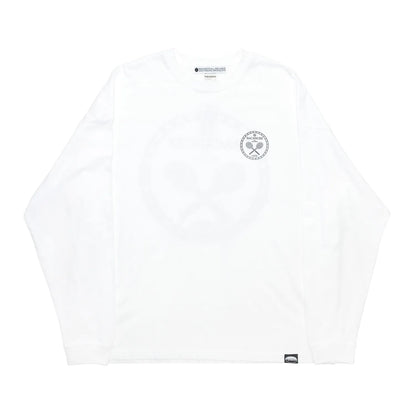 BACANCES ALL INCLUSIVE / TENNIS CREW BC L/S TEE - WHITE