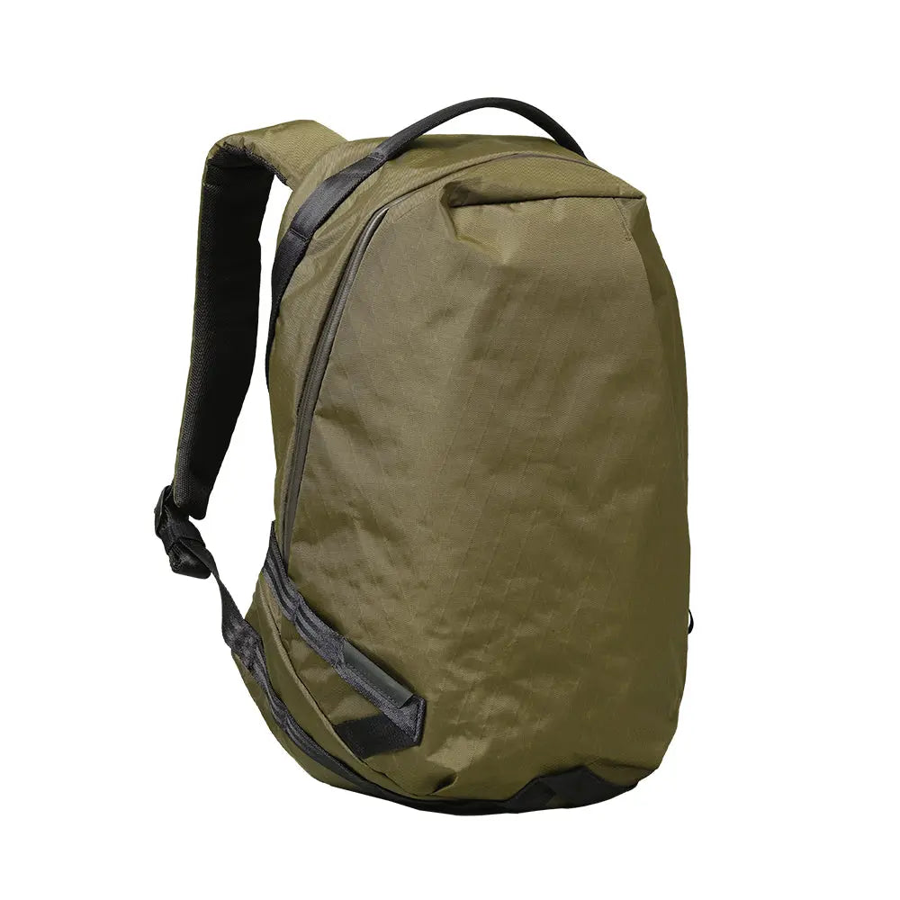 Able Carry Daily Plus Backpack X-PAC / EARTH GREEN | 斜めからの商品写真