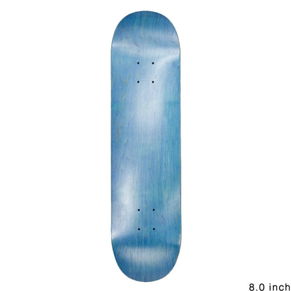 BLANK DECK / BLUE STAIN - 8.0