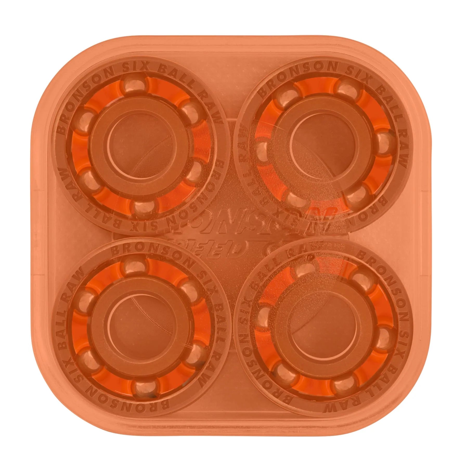 BRONSOから「ブランド史上最速」を誇るスケートボード用ベアリング「6-BALL RAW」のパッケージデザイン裏面