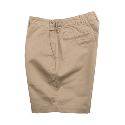 BUZZ RICKSON'S EARLY MILITARY CHINOS (MOD.) 1945 MODEL SHORTS - BEIGE