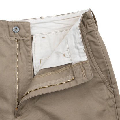 BUZZ RICKSON'S EARLY MILITARY CHINOS (MOD.) 1945 MODEL SHORTS - BEIGE