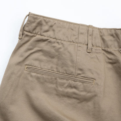 BUZZ RICKSON'S EARLY MILITARY CHINOS (MOD.) 1945 MODEL SHORTS - BEIGE