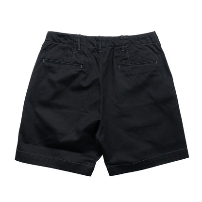 BUZZ RICKSON'S EARLY MILITARY CHINOS (MOD.) 1945 MODEL SHORTS - BLACK