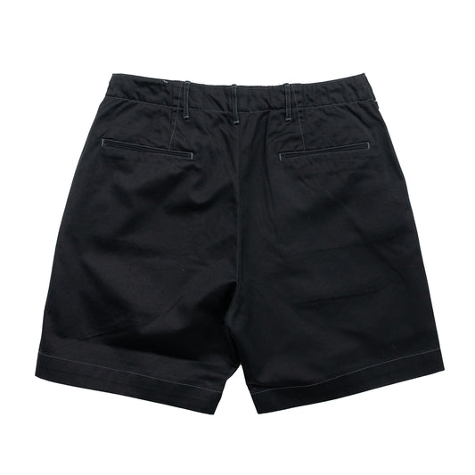 BUZZ RICKSON'S EARLY MILITARY CHINOS (MOD.) 1945 MODEL SHORTS - BLACK