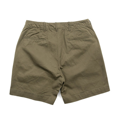 BUZZ RICKSON'S EARLY MILITARY CHINOS (MOD.) 1945 MODEL SHORTS - OLIVE