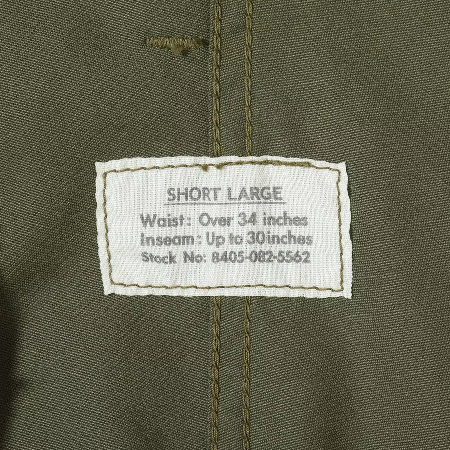 BUZZ RICKSON'S / COMBAT TROPICAL TROUSERS / SHORT LENGTH（BR42500）- OLIVE DRAB