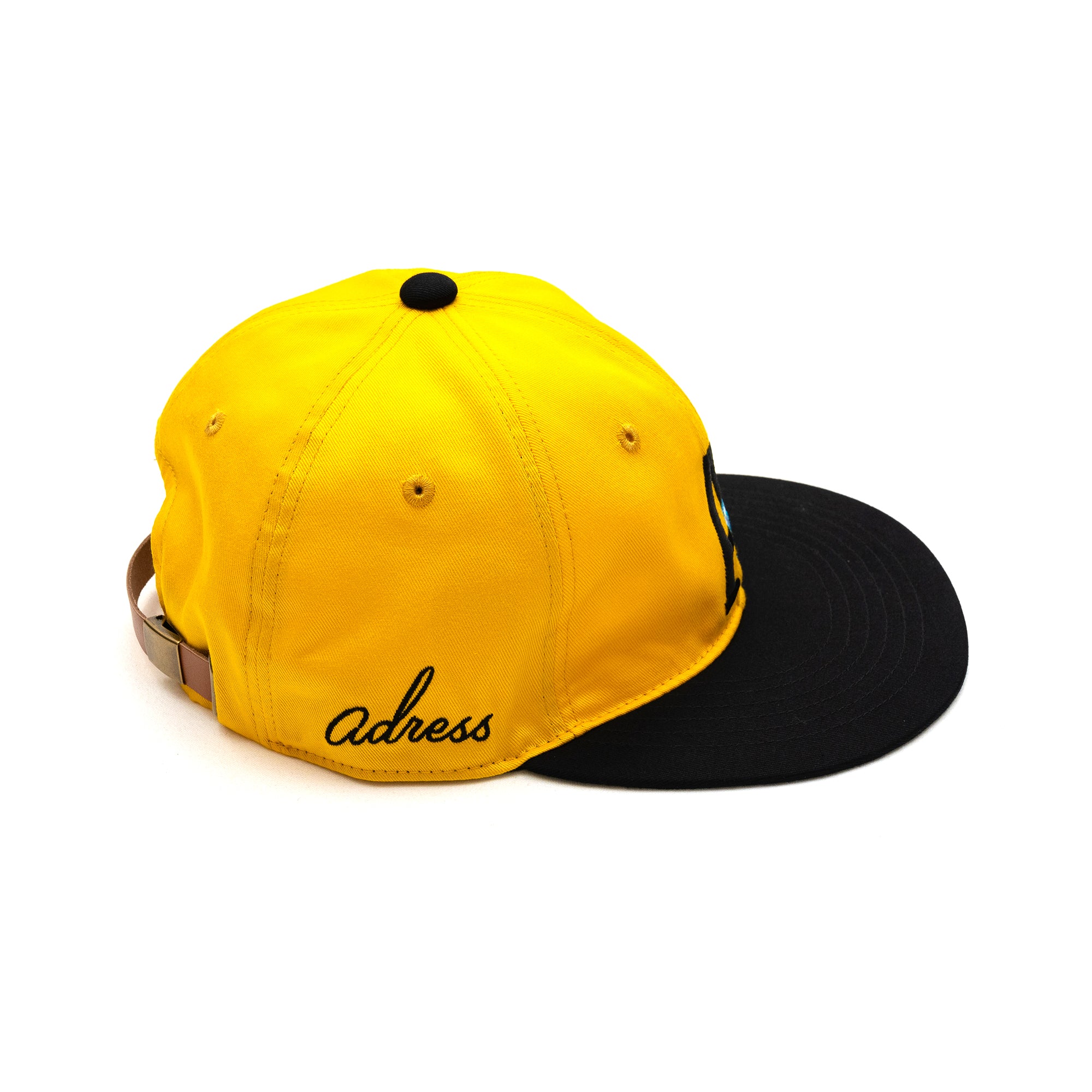 ADRESS CO SASANQUA 6P CAP - YELLOW/BLACK – Prime Skateboard Gallery