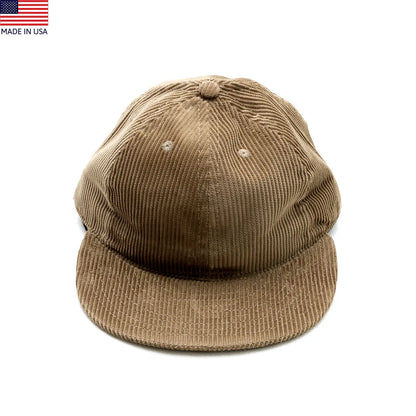 COOPERS TOWN BALLCAP CORDUROY CAP - LT BROWN