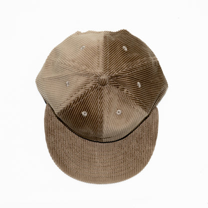 COOPERS TOWN BALLCAP CORDUROY CAP - LT BROWN