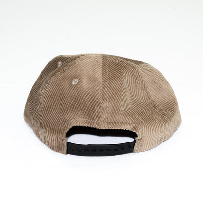 COOPERS TOWN BALLCAP CORDUROY CAP - LT BROWN