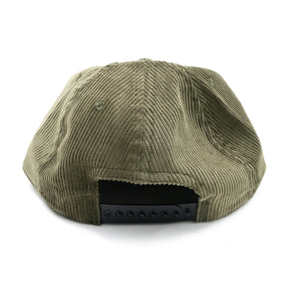 COOPERS TOWN BALLCAP CORDUROY CAP - OLIVE