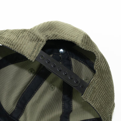 COOPERS TOWN BALLCAP CORDUROY CAP - OLIVE