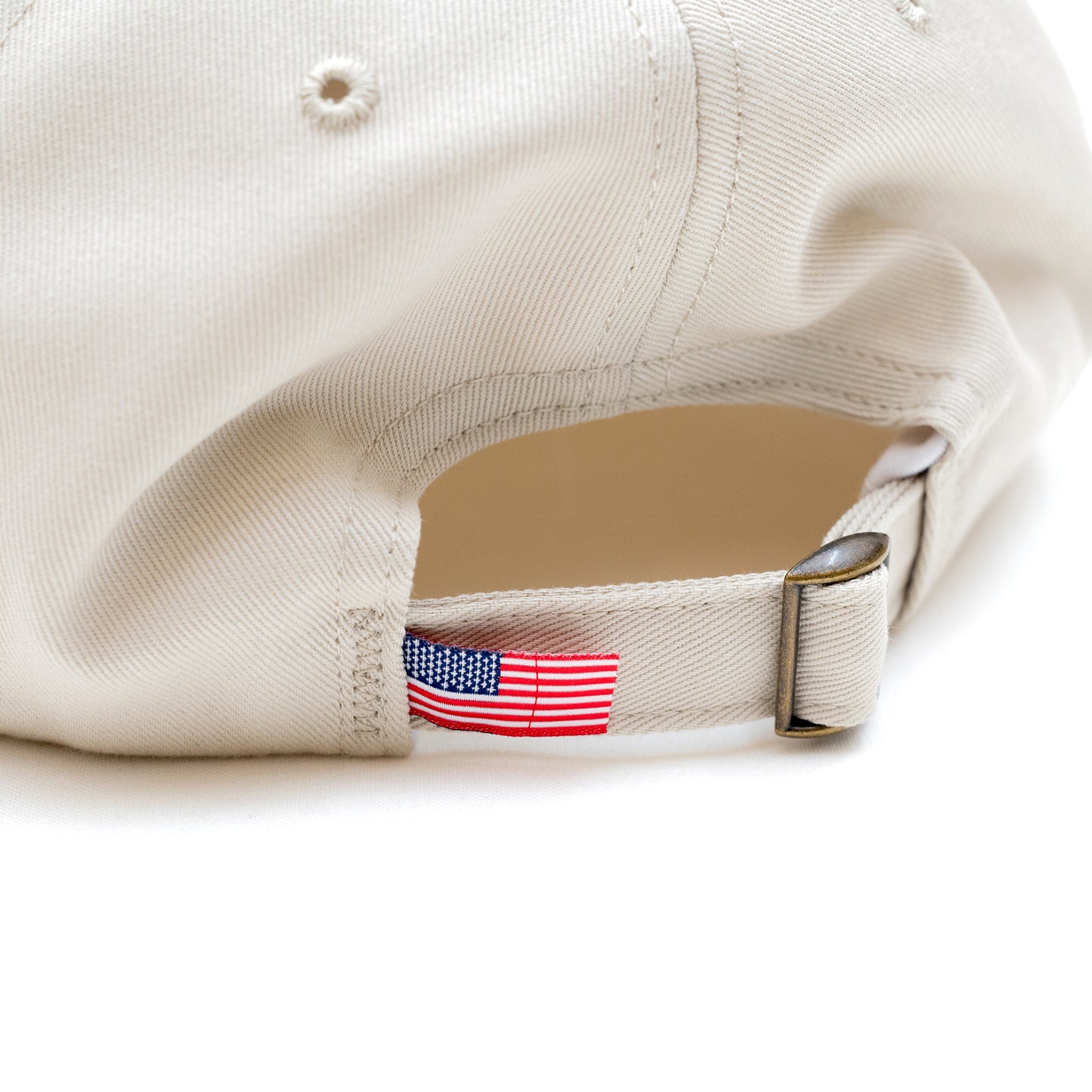 COOPERS TOWN BALLCAP SOLID WASHED CAP - BEIGE