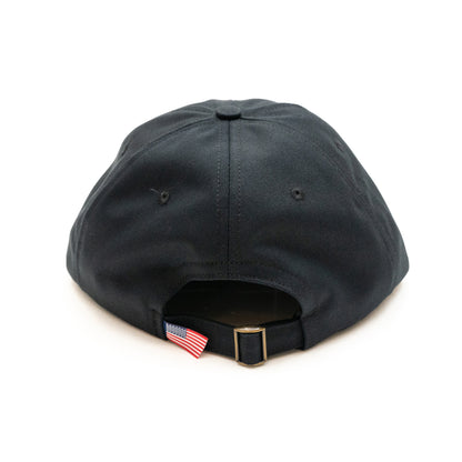 COOPERS TOWN BALLCAP SOLID WASHED CAP - BLACK