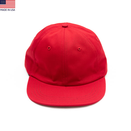 COOPERS TOWN BALLCAP SOLID WASHED CAP - RED