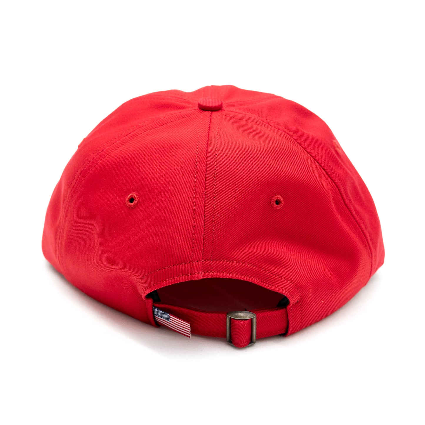 COOPERS TOWN BALLCAP SOLID WASHED CAP - RED