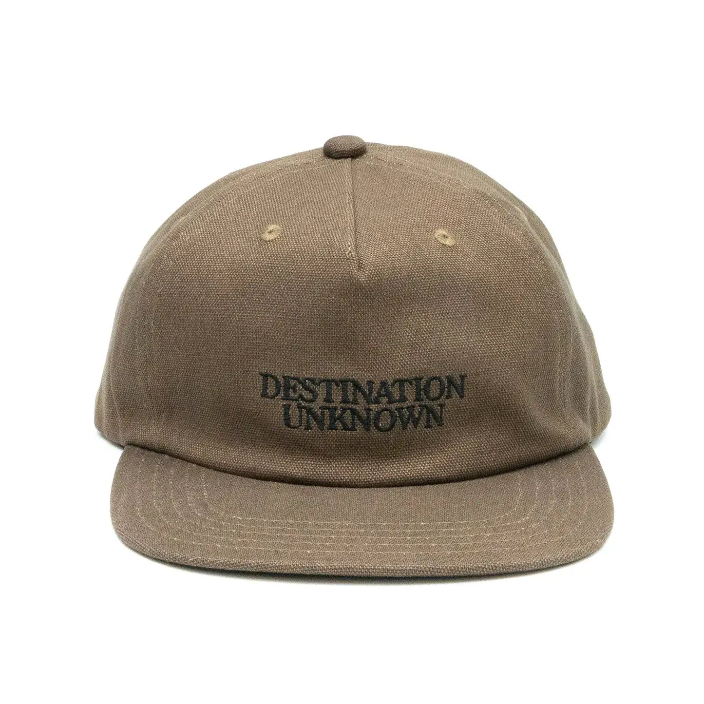 Liberaiders(リベレイダース)のコットンキャンバス製キャップ「DESTINATION UNKNOWN CAP」のOLIVEカラーの商品写真