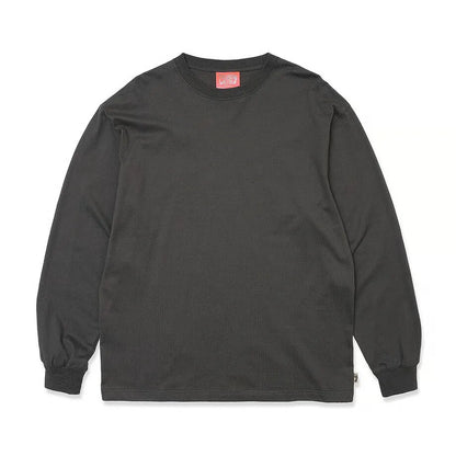TRIBE WEAR / BASIC L/S TEE - CHACOAL GREY