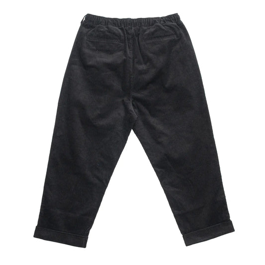 CLUMSY PICTURES 2 PLEATS EASY TRAD CORD - BLACK