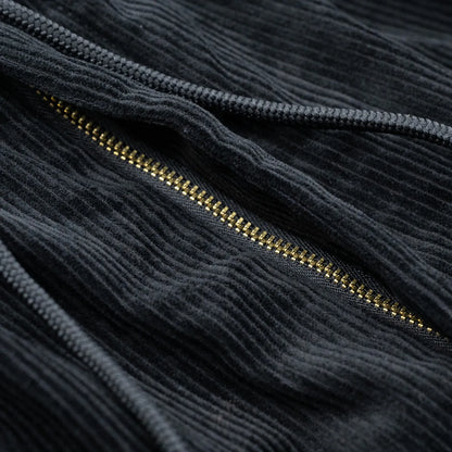 CLUMSY PICTURES 2 PLEATS EASY TRAD CORD - BLACK