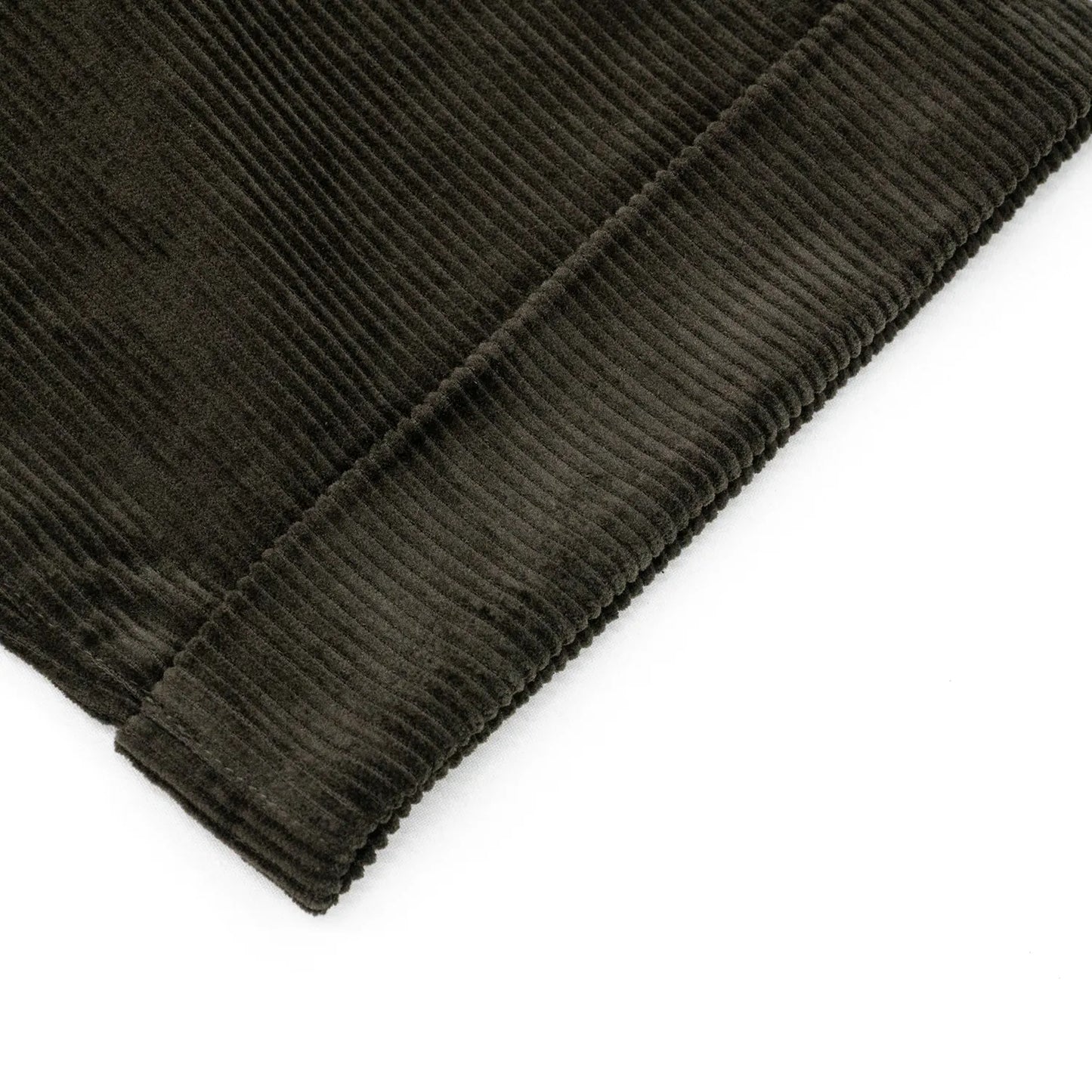 CLUMSY PICTURES 2 PLEATS EASY TRAD CORD - DARK OLIVE