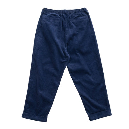 CLUMSY PICTURES 2 PLEATS EASY TRAD CORD - NAVY