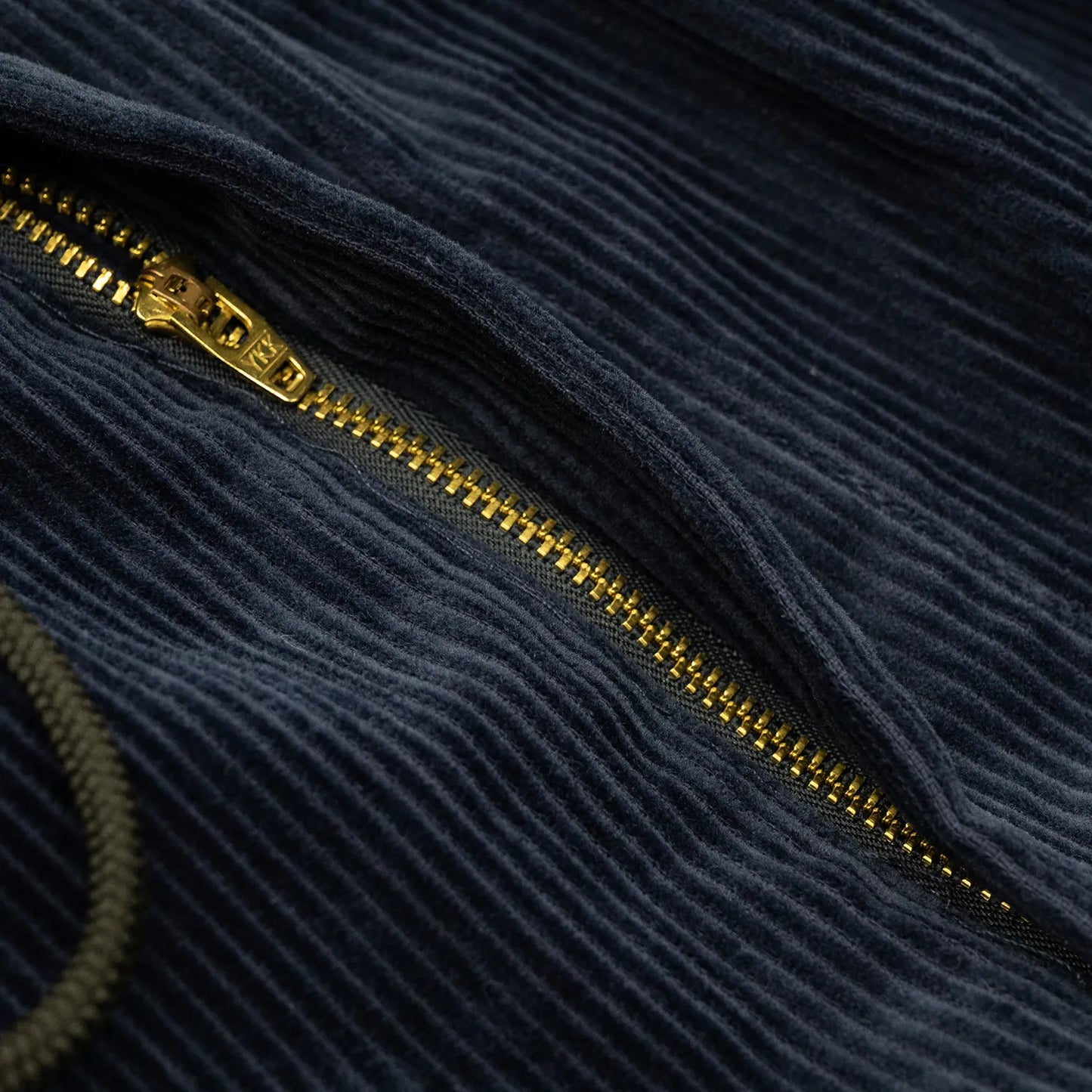 CLUMSY PICTURES 2 PLEATS EASY TRAD CORD - NAVY