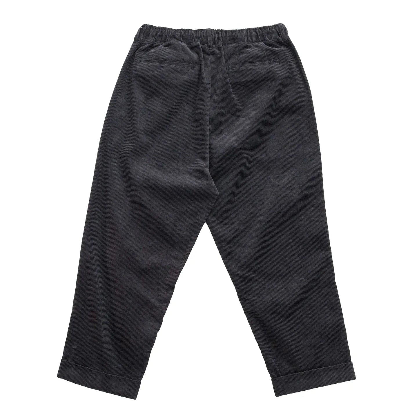 CLUMSY PICTURES 2 PLEATS EASY TRAD CORD - SLATE