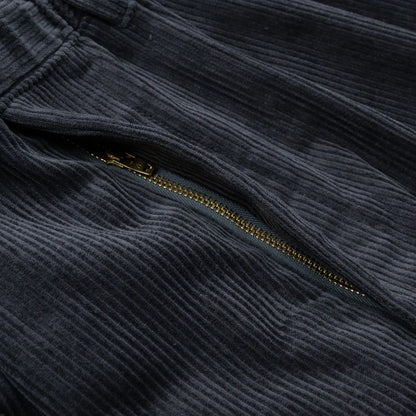 CLUMSY PICTURES 2 PLEATS EASY TRAD CORD - SLATE