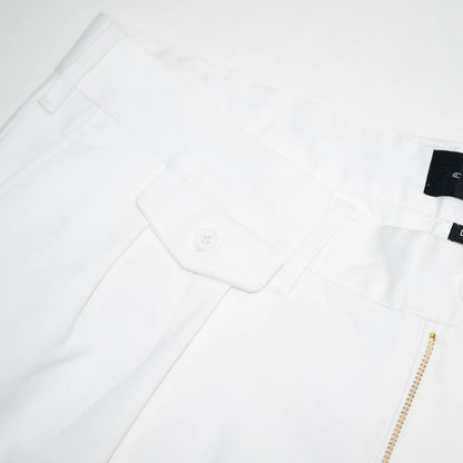 clumsy. PICTURES / 2 PLEATS RELAXED TWILL PANTS - BLACK