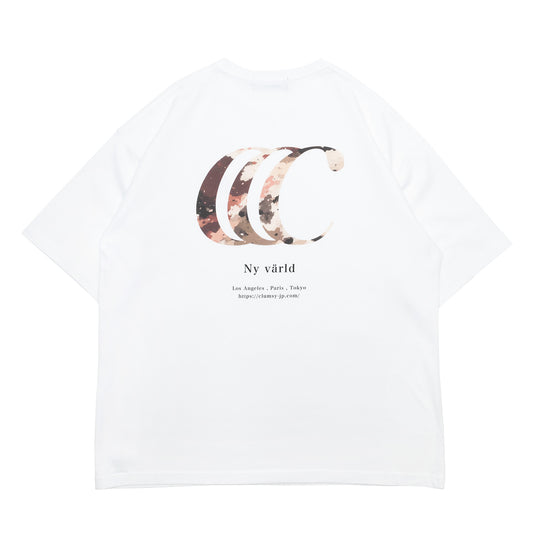 clumsy. PICTURES / LIMITED CCC CAMOUFLAGE S/S WIDE TEE - WHITE