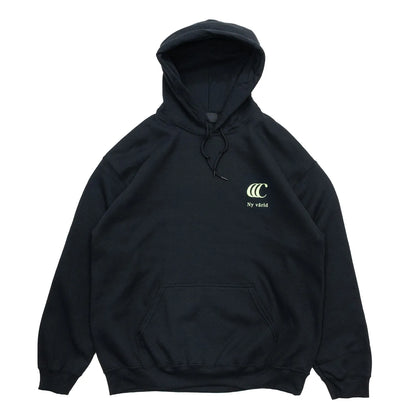 clumsy. PICTURES / LIMITED CCC HOODY - BLACK / GREEN TEA