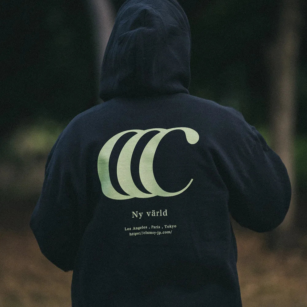 clumsy. PICTURES / LIMITED CCC HOODY - PURPLE / WHITE