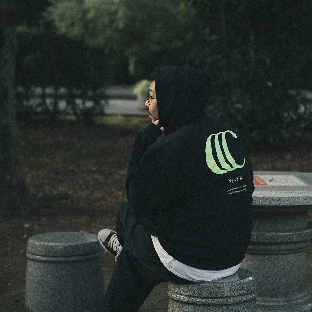 clumsy. PICTURES / LIMITED CCC HOODY - PURPLE / WHITE
