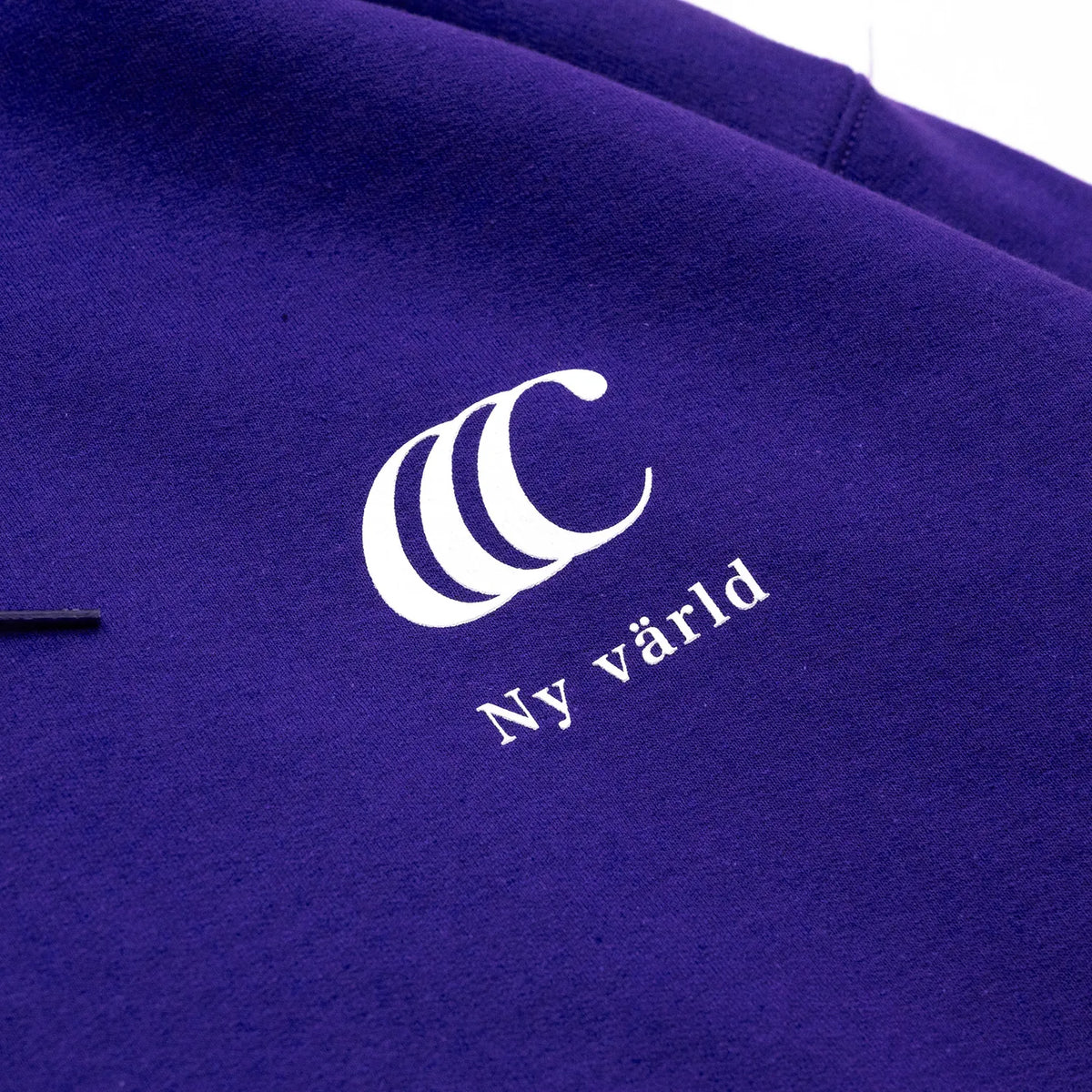 clumsy. PICTURES / LIMITED CCC HOODY - PURPLE / WHITE