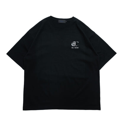 clumsy. PICTURES / LIMITED CCC NIGHT FALL S/S WIDE TEE - BLACK