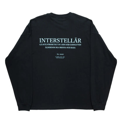 clumsy. PICTURES / INTERSTELLAR L/S TEE - BLACK