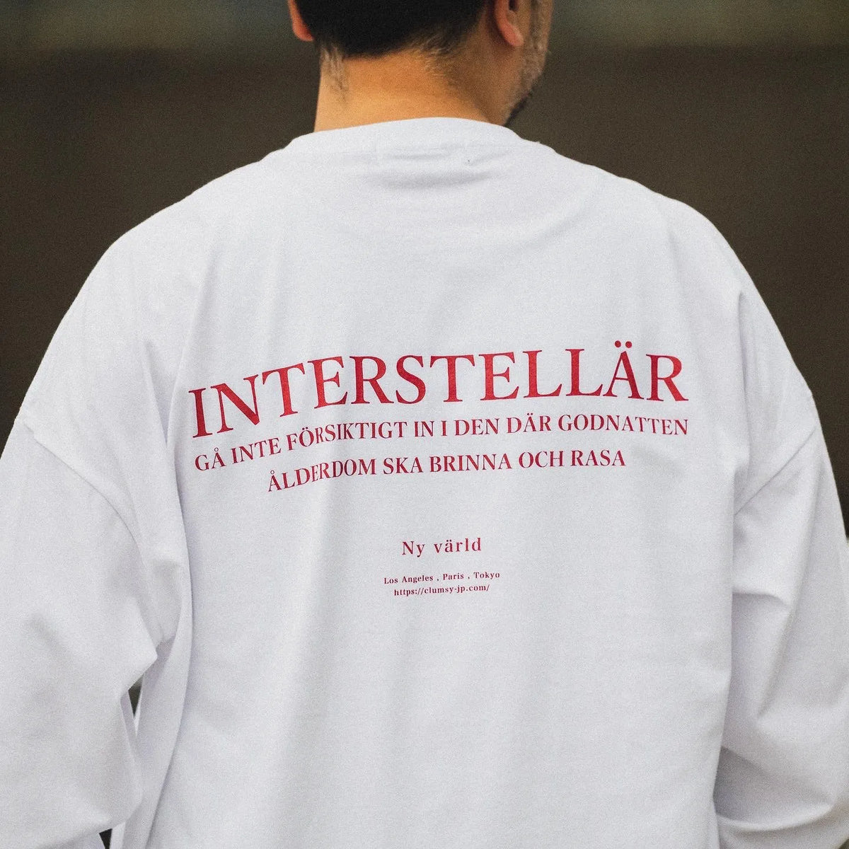 clumsy. PICTURES / INTERSTELLAR L/S TEE - BLACK