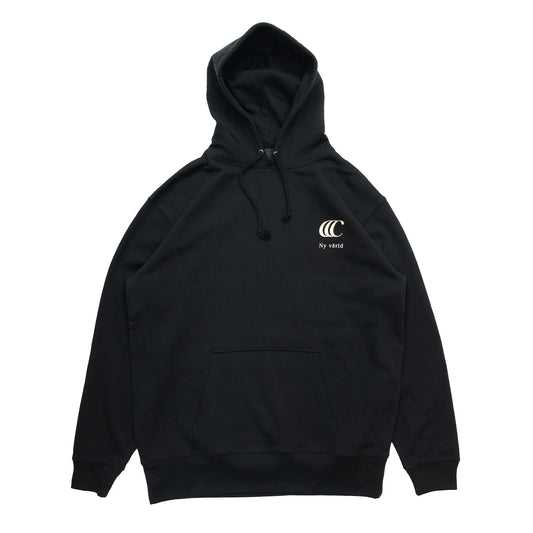 clumsy. PICTURES / LIMITED CCC HOODY（PILE LINING）- BLACK/CORAL